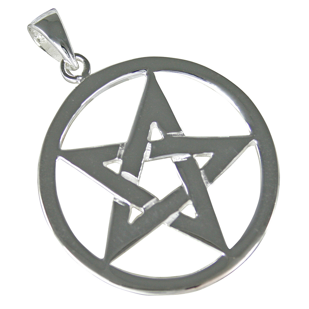 Pentagramm Anhänger Silber 925