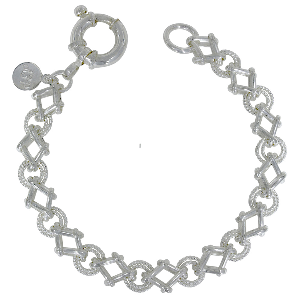 Damen Armkette Silber 925, A-K45
