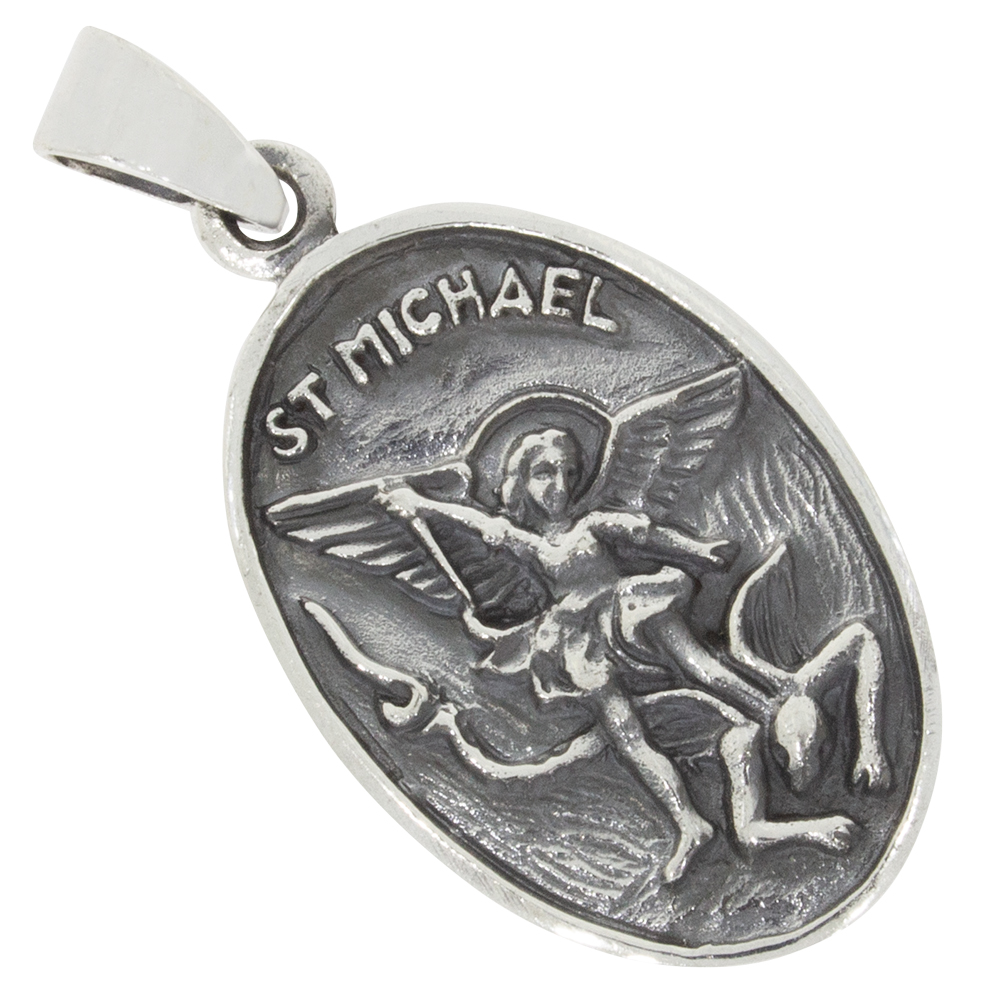 Erzengel Michael Anhänger Silber 925