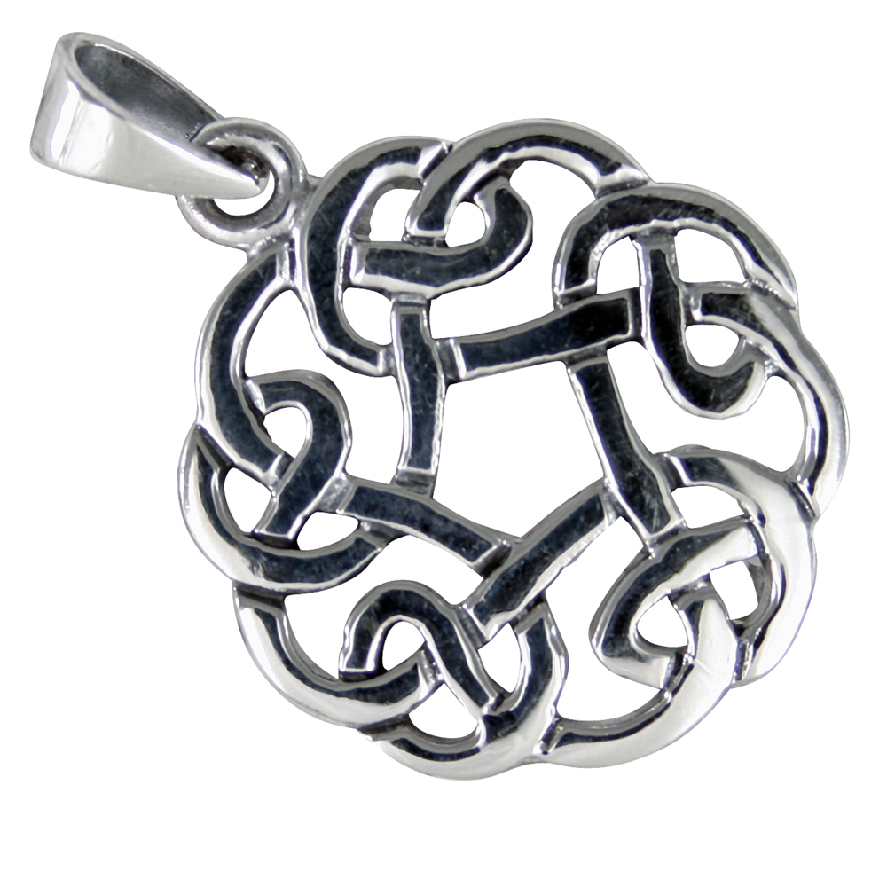 Keltischer Knoten, Anhänger Silber 925 