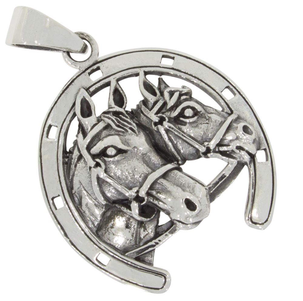 Pferd Anhänger Silber 925