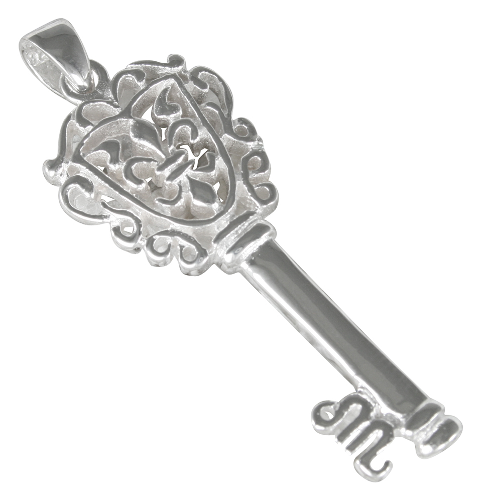 Schlüssel Anhänger Silber 925