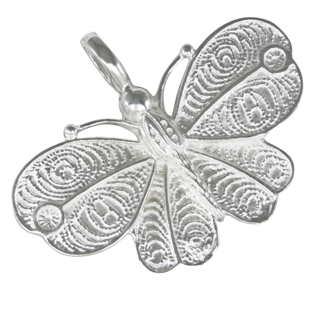 Schmetterling Anhänger Silber 925