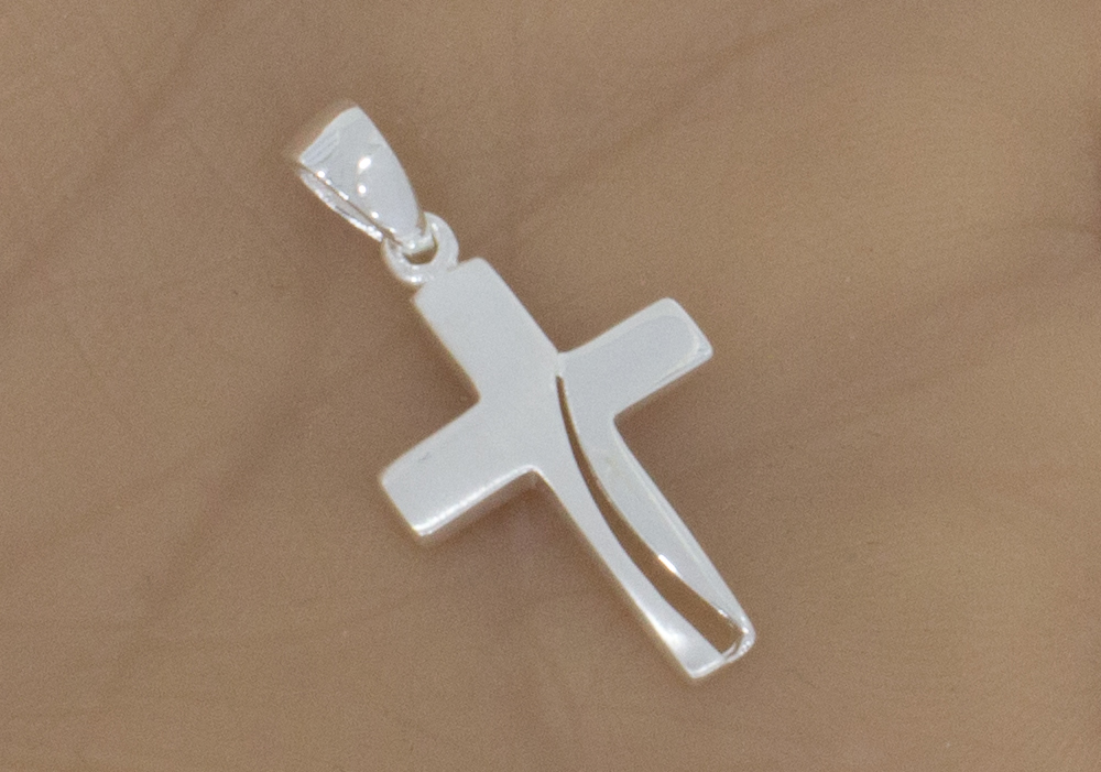 Silberanhänger kleines Kreuz