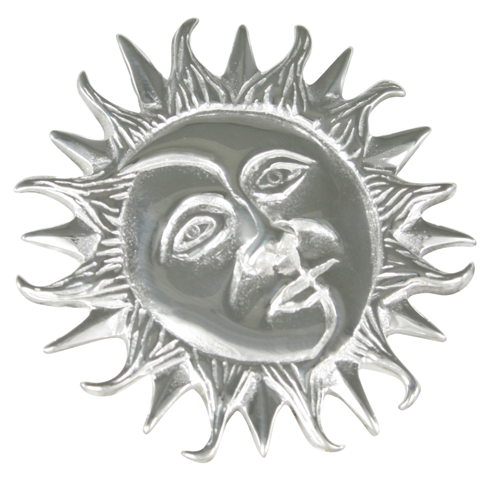 Sonne und Mond, Anhänger Silber 925