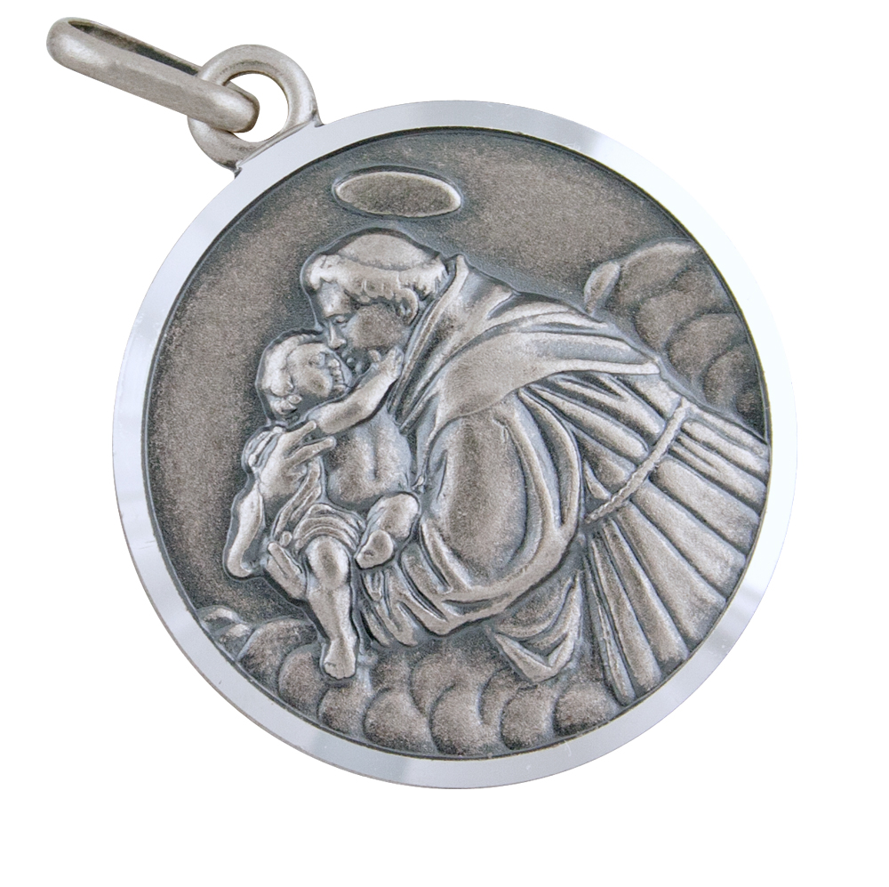 Heiliger Antonius Anhänger Silber 925