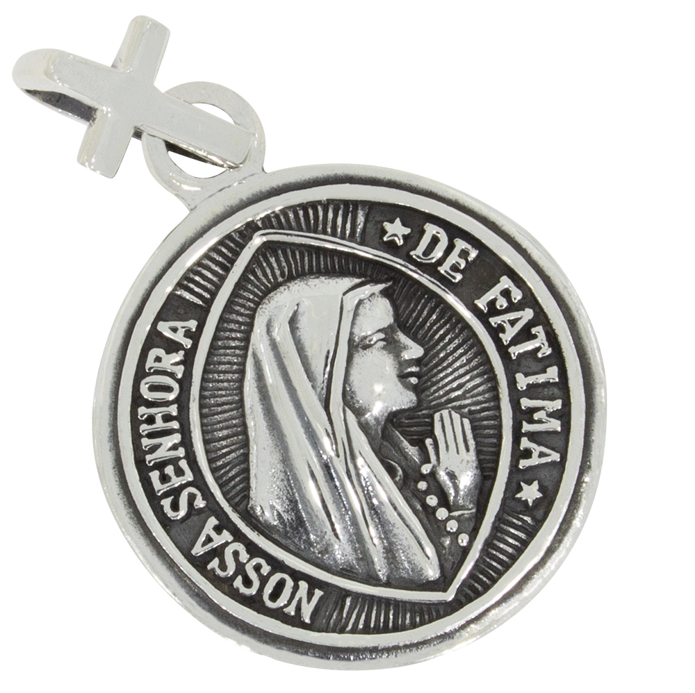 Madonna Fatima, Anhänger Silber 925