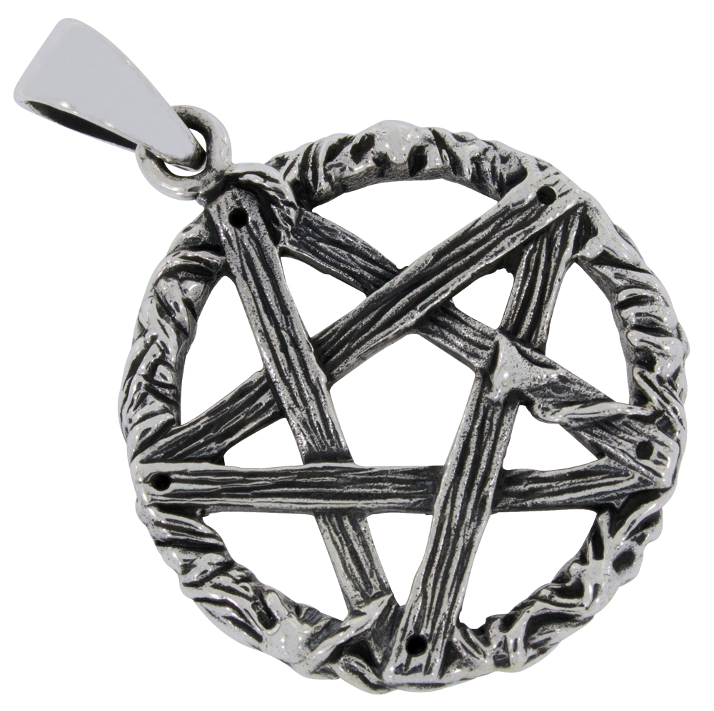 Pentagramm Anhänger Silber 925 