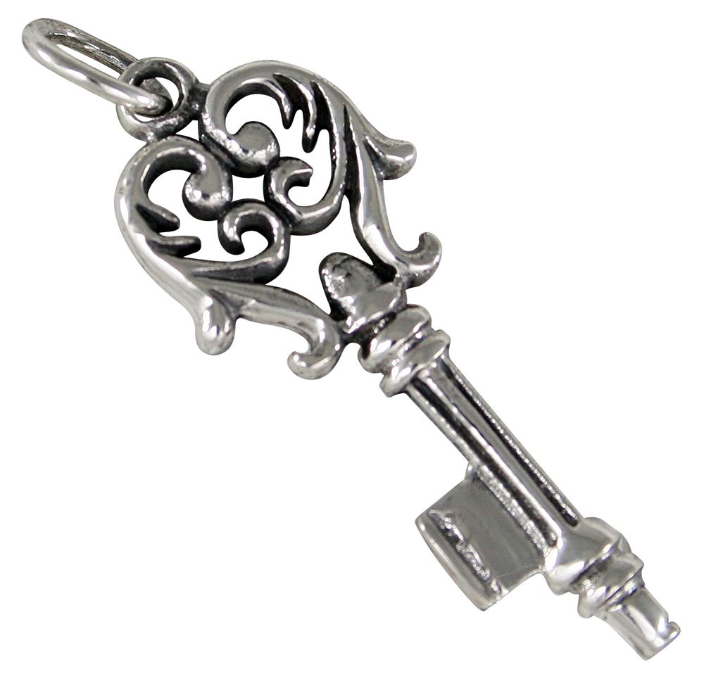 Schlüssel Anhänger Silber 925