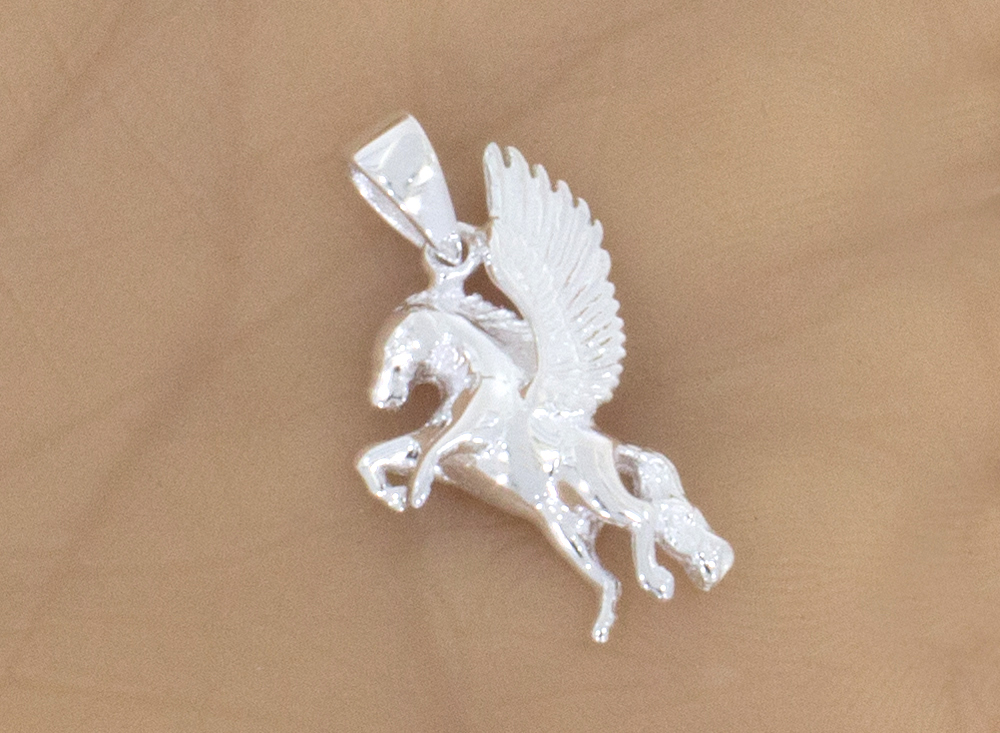 Silberanhänger Pegasus