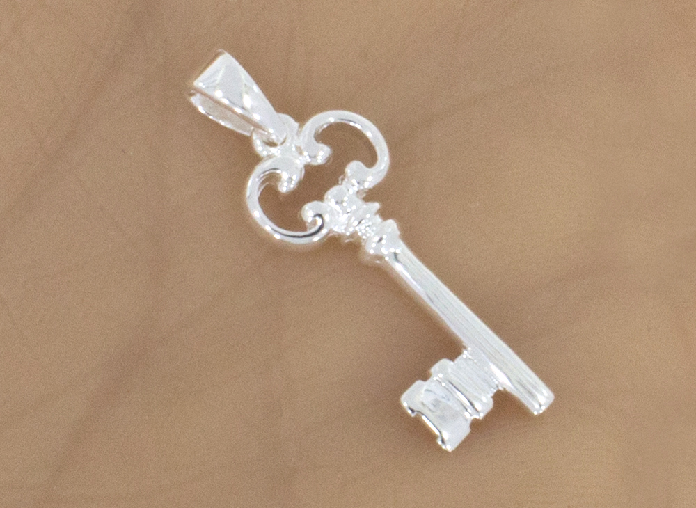 Silberanhänger Schlüssel