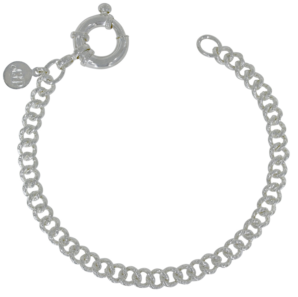 Panzerarmband Armkette aus Silber 925, A-K04