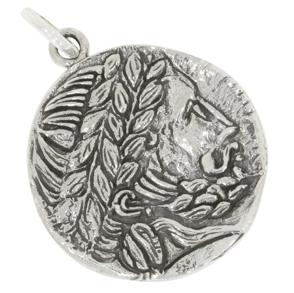 Kettenanhänger Münze Silber 925