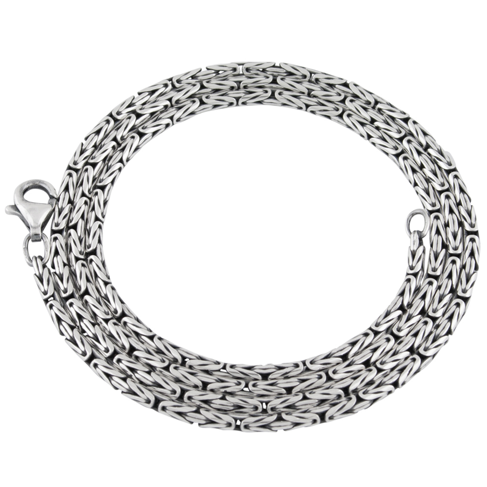Königskette Halskette Silber 925, K-KT01